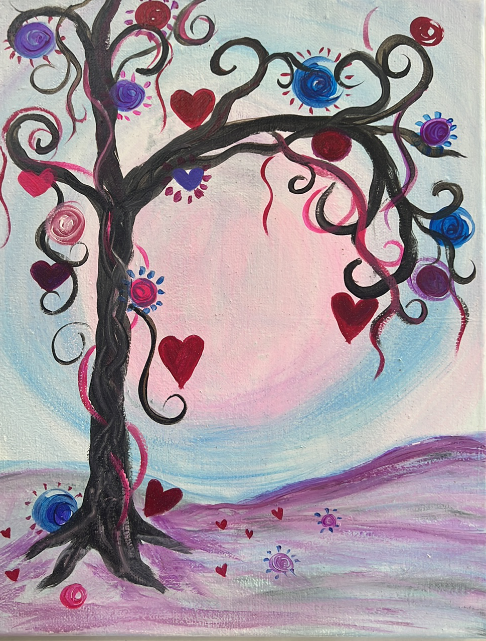 Whimsical Love Tree
