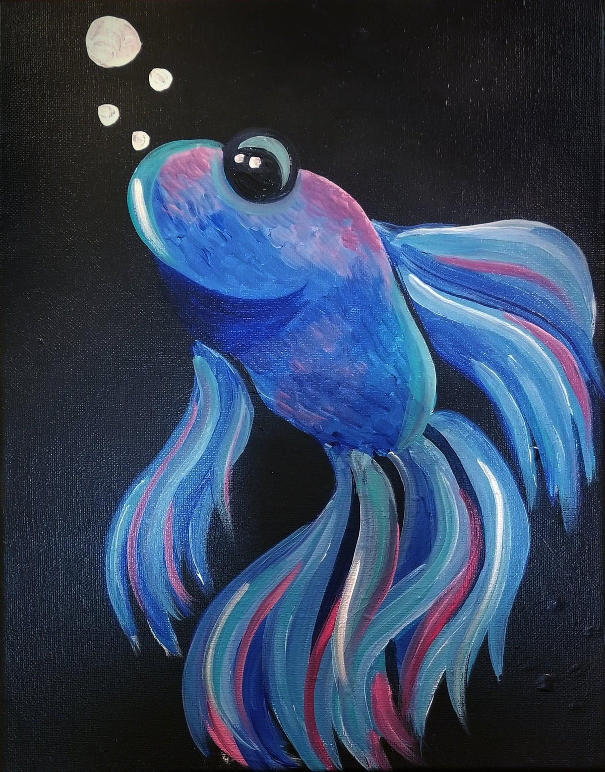 Fancy Fish - Brush Tips Art Studio