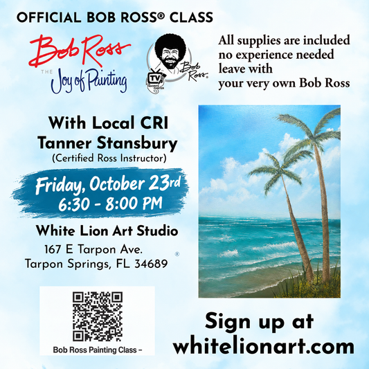 Bob Ross Painting Class