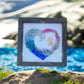 Crushed Glass Small Frame Art Design