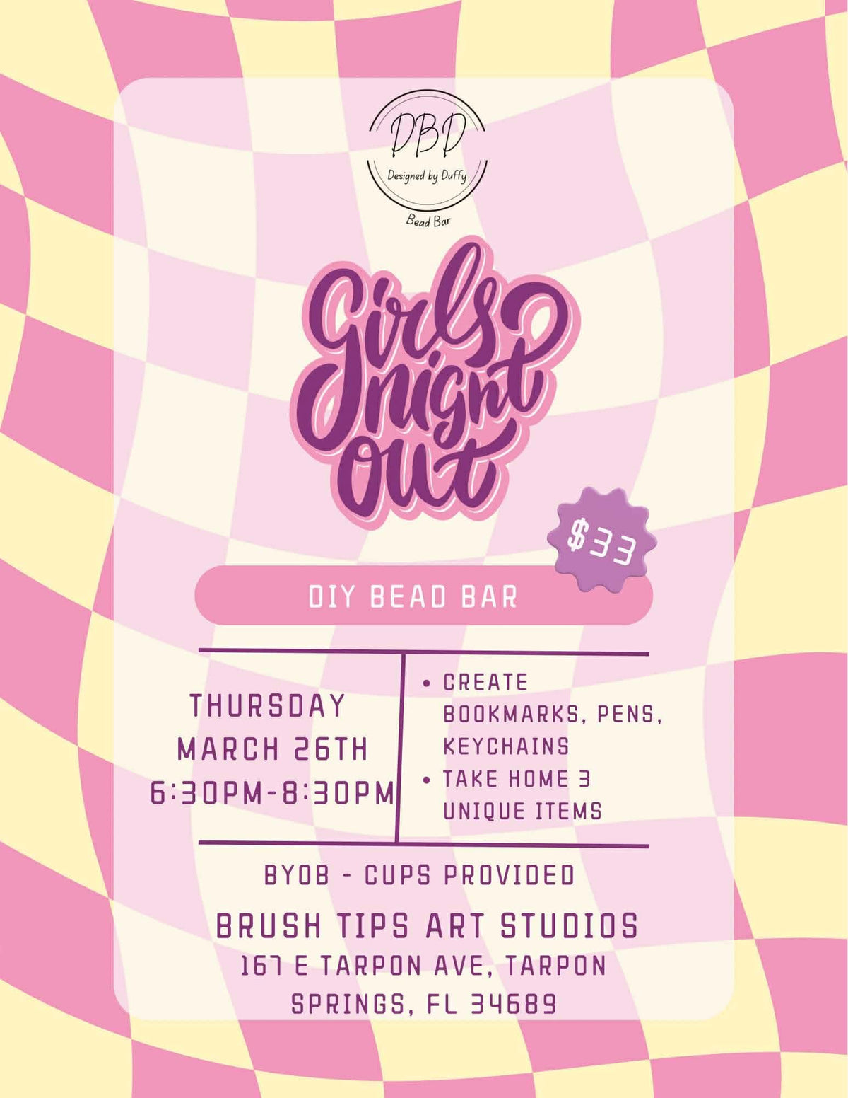 Girls Night Out Bead Bar