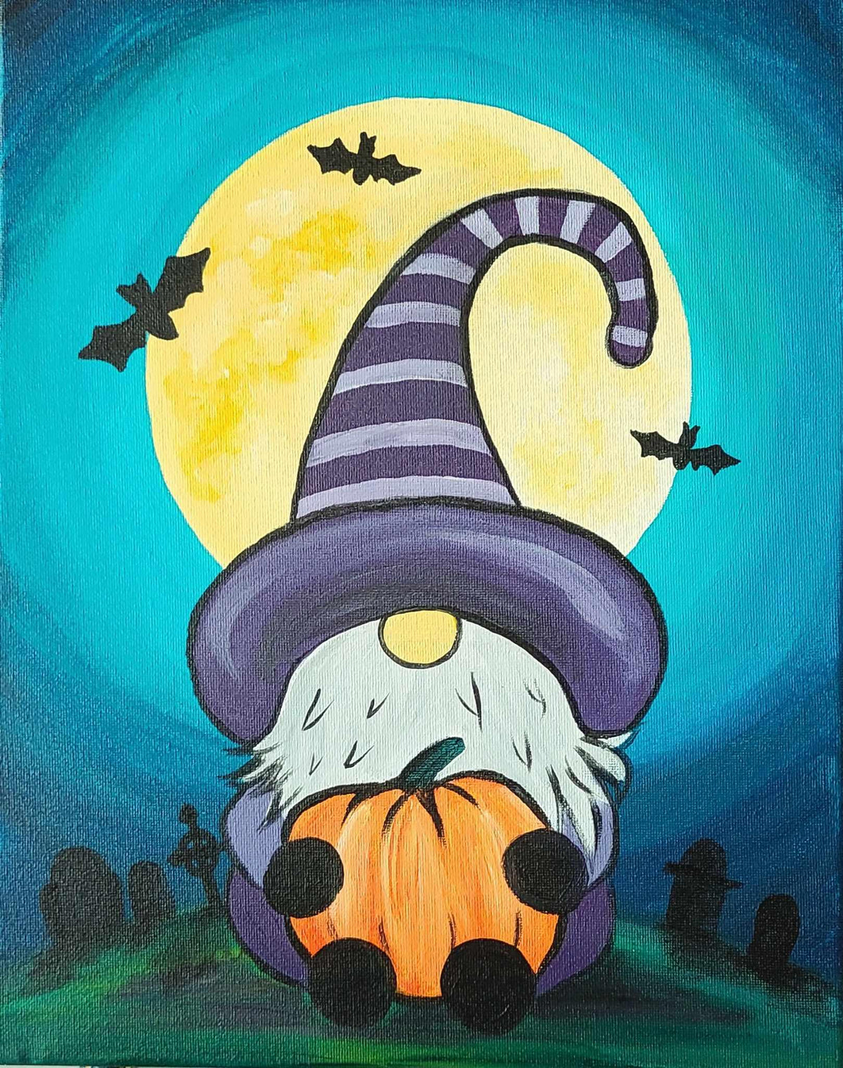 Witch Gnome - Brush Tips Art Studio