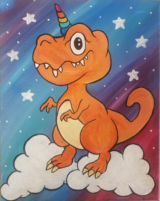 Dinocorn - Brush Tips Art Studio