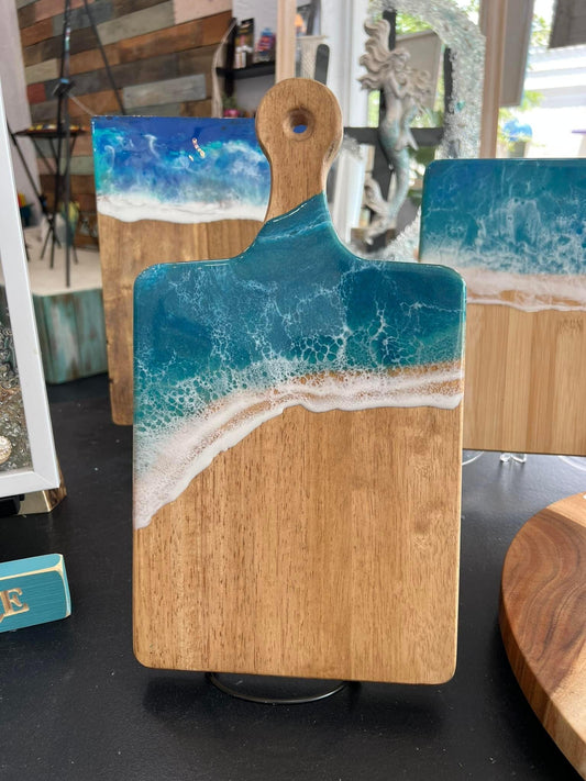 Resin Board Class - Brush Tips Art Studio