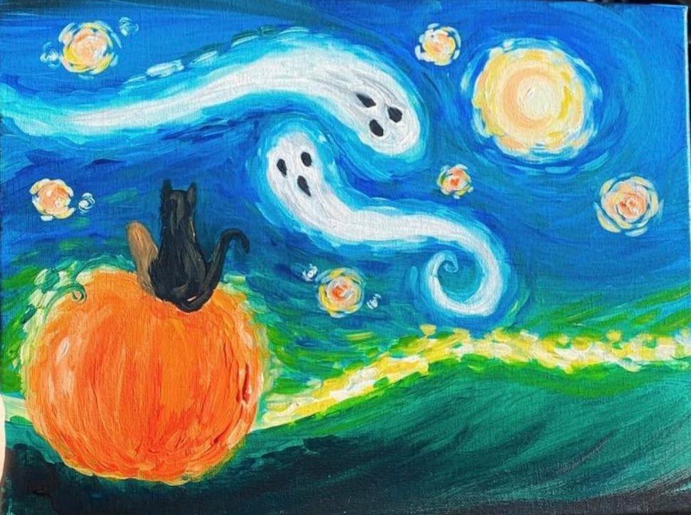 Van-Go Halloween - Brush Tips Art Studio