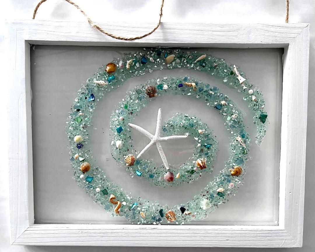 Sea Glass Art - Brush Tips Art Studio